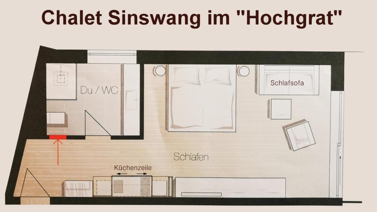 Chalet Sinswang Am Hochgrat Oberstaufen Exterior foto